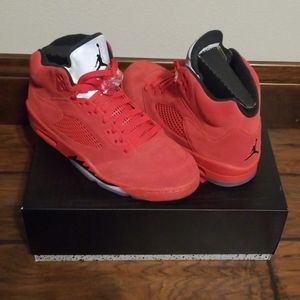 Air Jordan 5 (Red Suede)